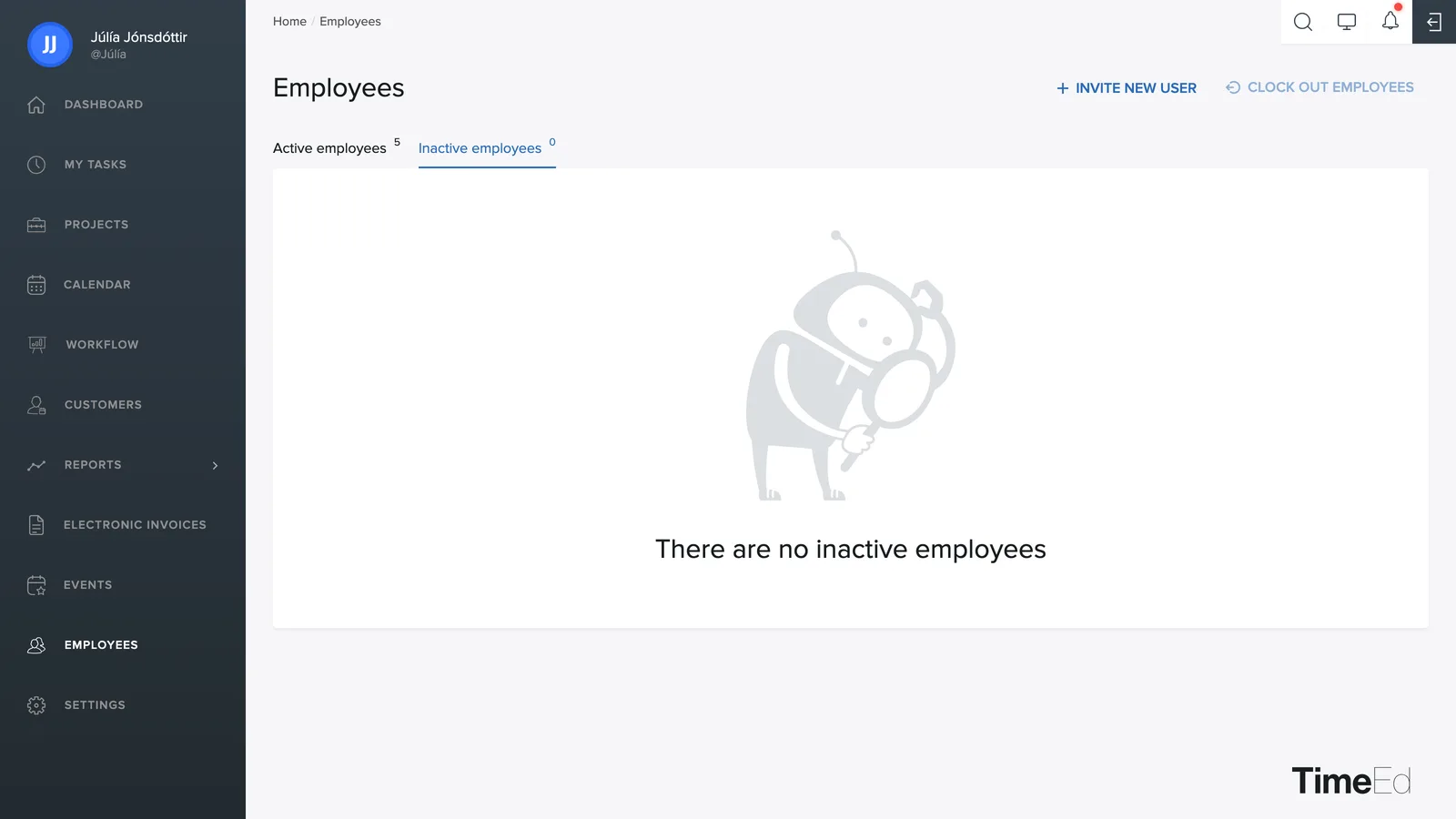 Inactive users