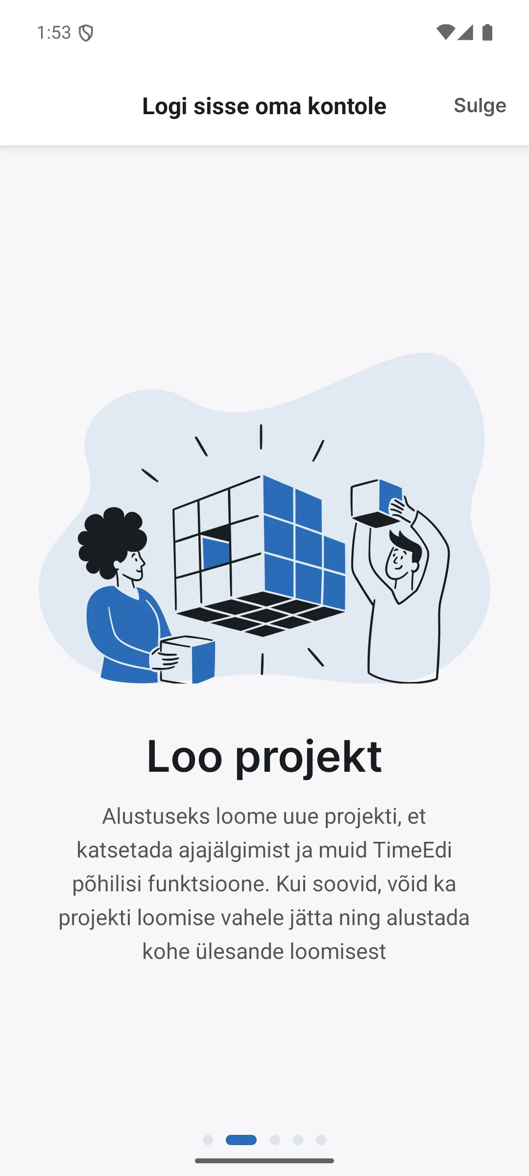 Tutvustusekraan 2/4