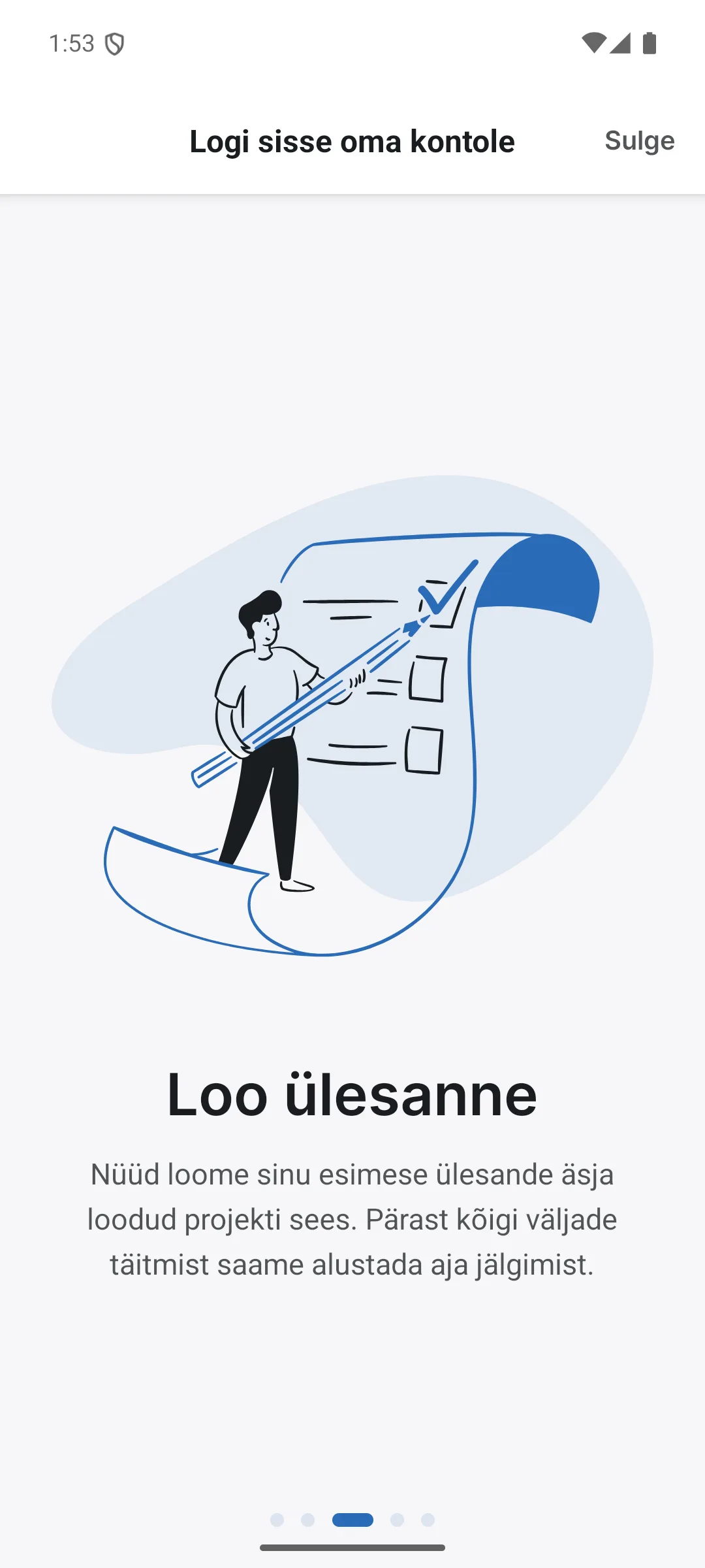 Tutvustusekraan 3/4