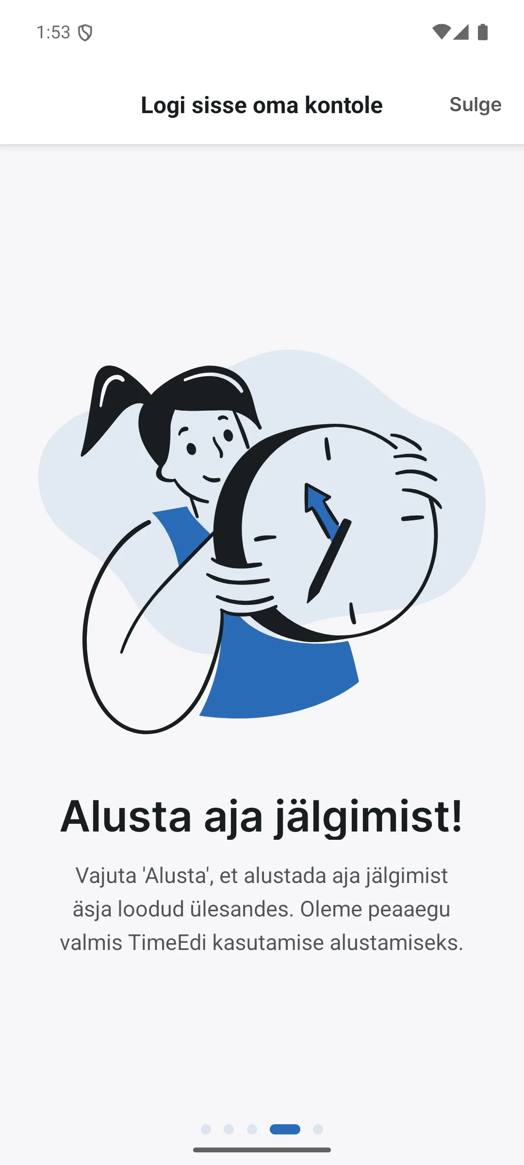 Tutvustusekraan 4/4