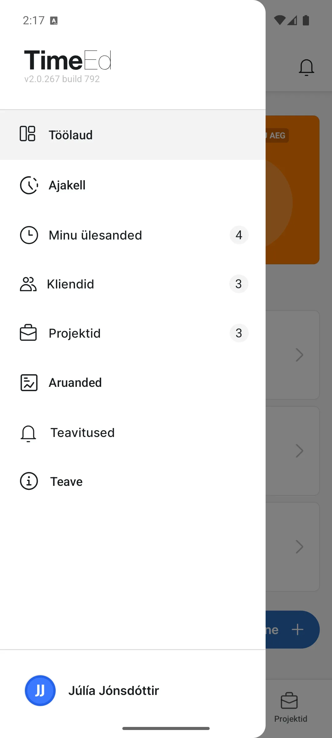 Menüü äpis