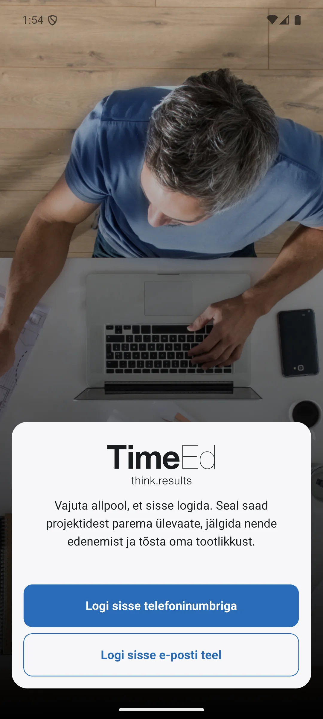 Vali sisselogimisviis