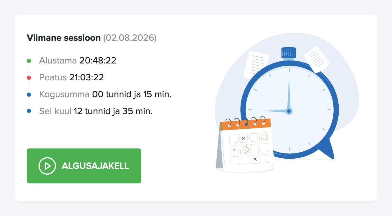 Töökell töölaual
