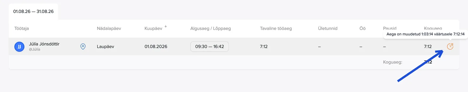 Oranž tähis: aega on muudetud