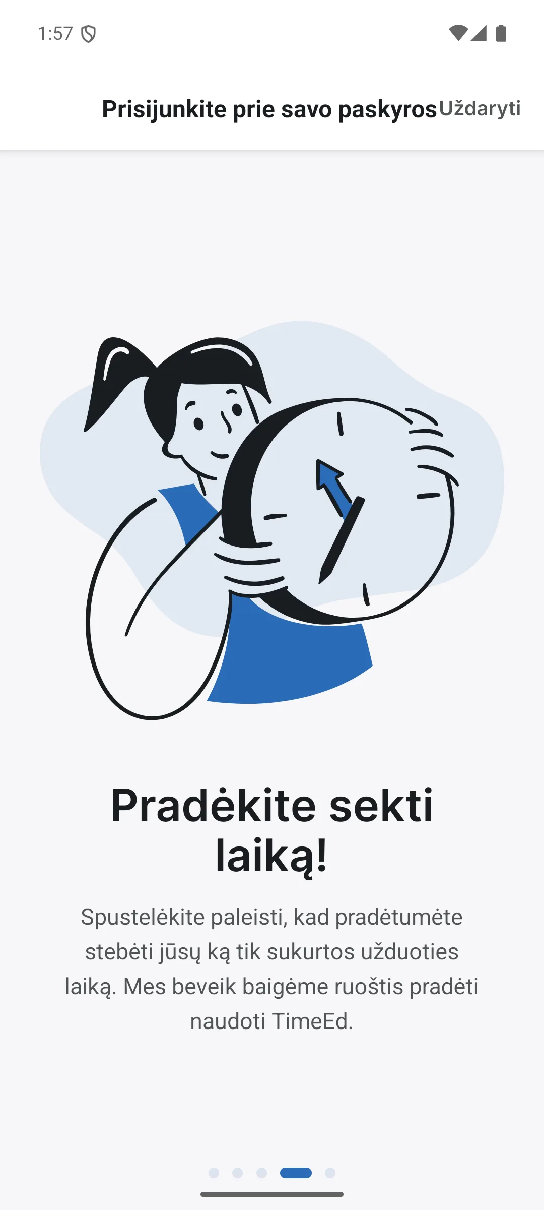 Įvadinis ekranas 4 iš 4