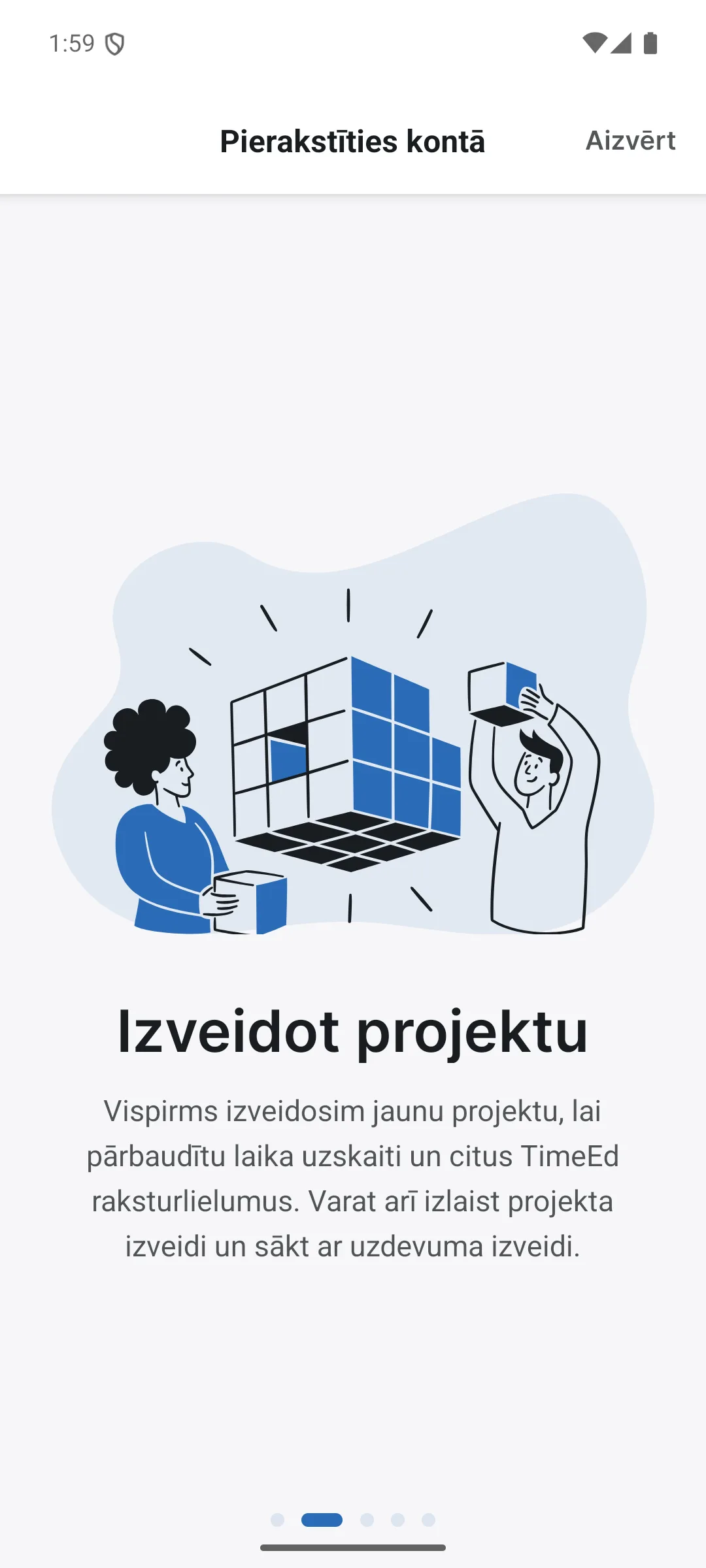 Ievada ekrāns 2 no 4