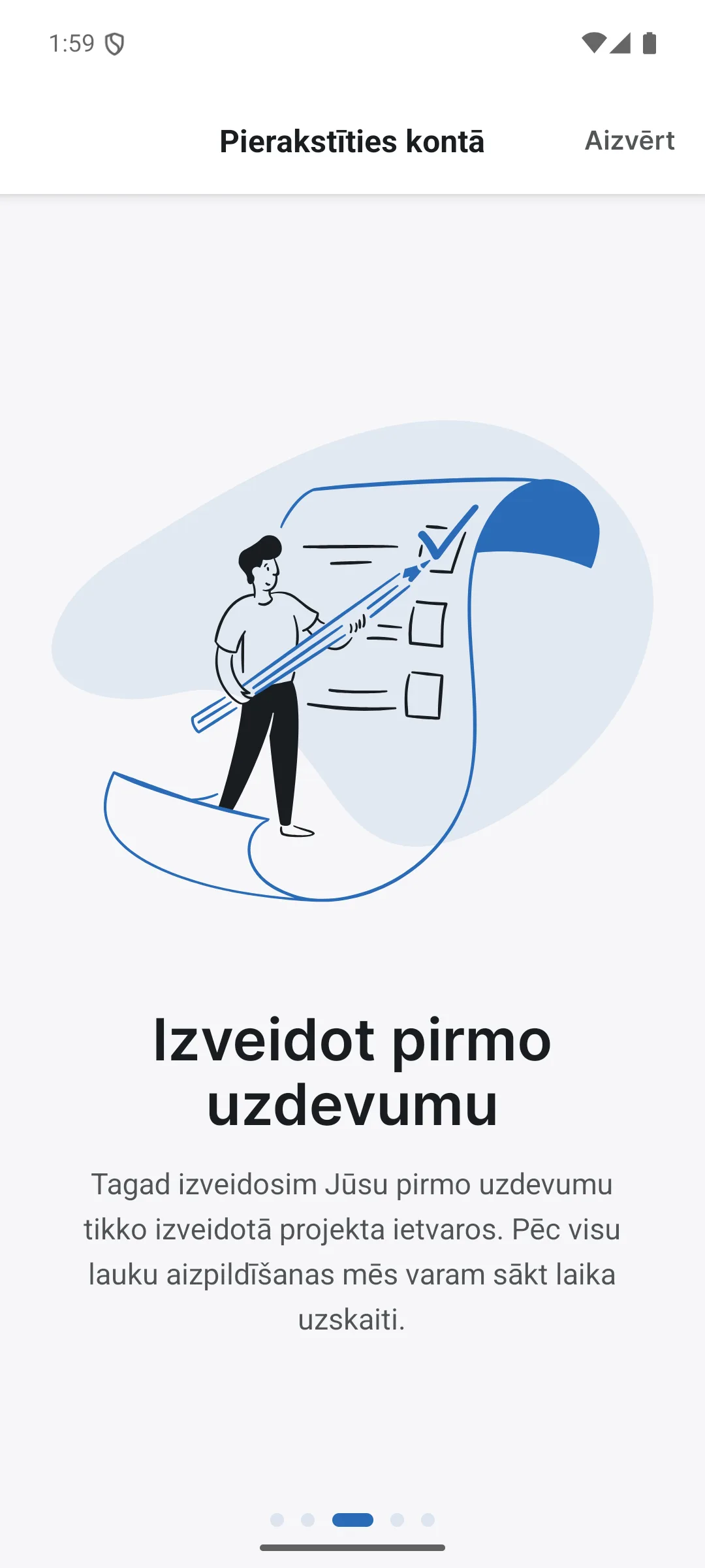 Ievada ekrāns 3 no 4