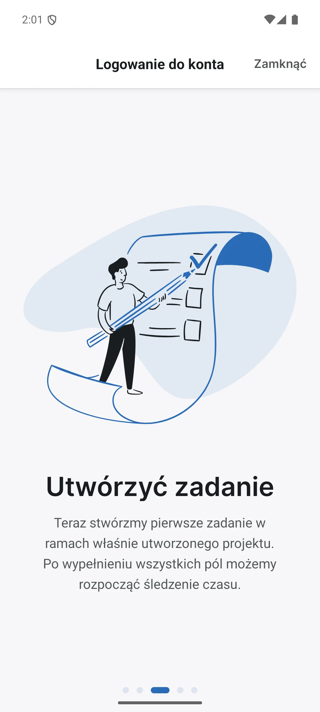 Ekran wprowadzający 3 z 4